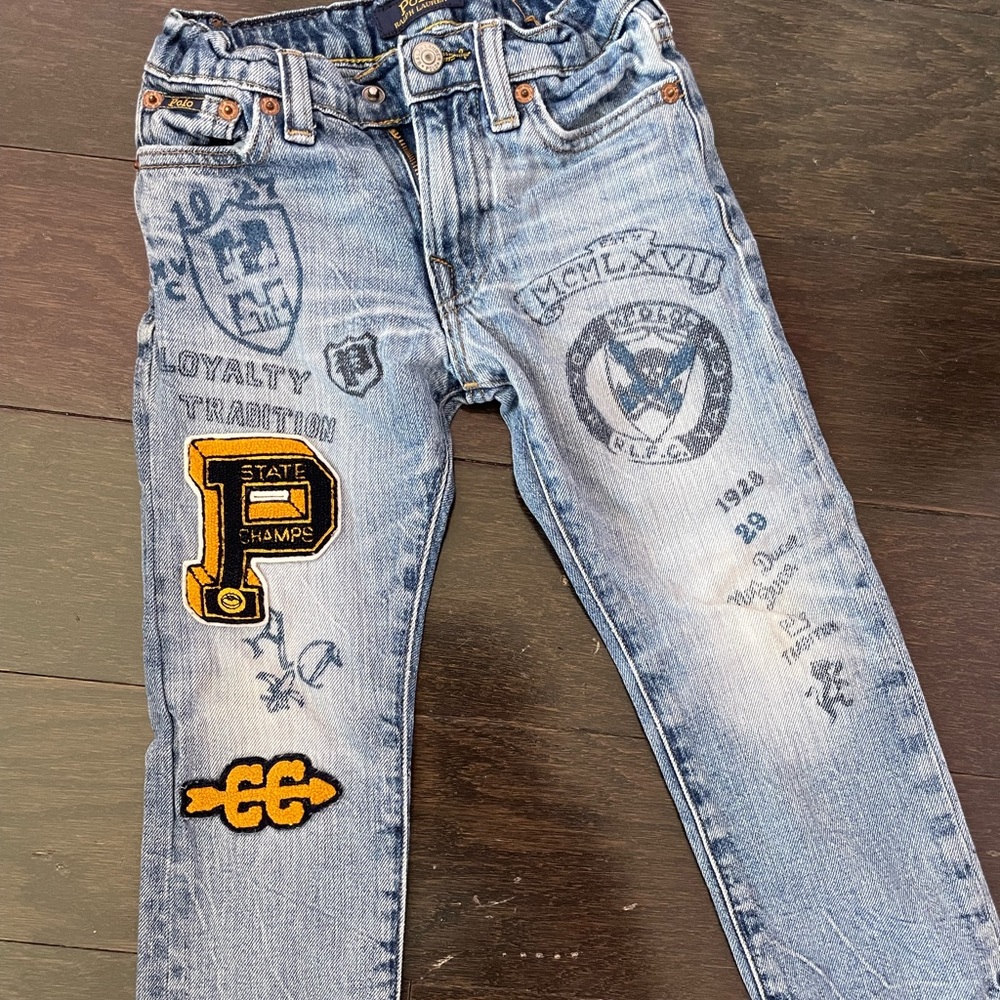 Ralph Lauren boys varsity jeans size 4